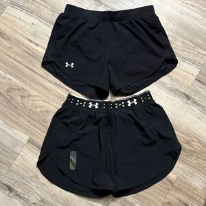 Under Armour Women's Black Athletic Shorts